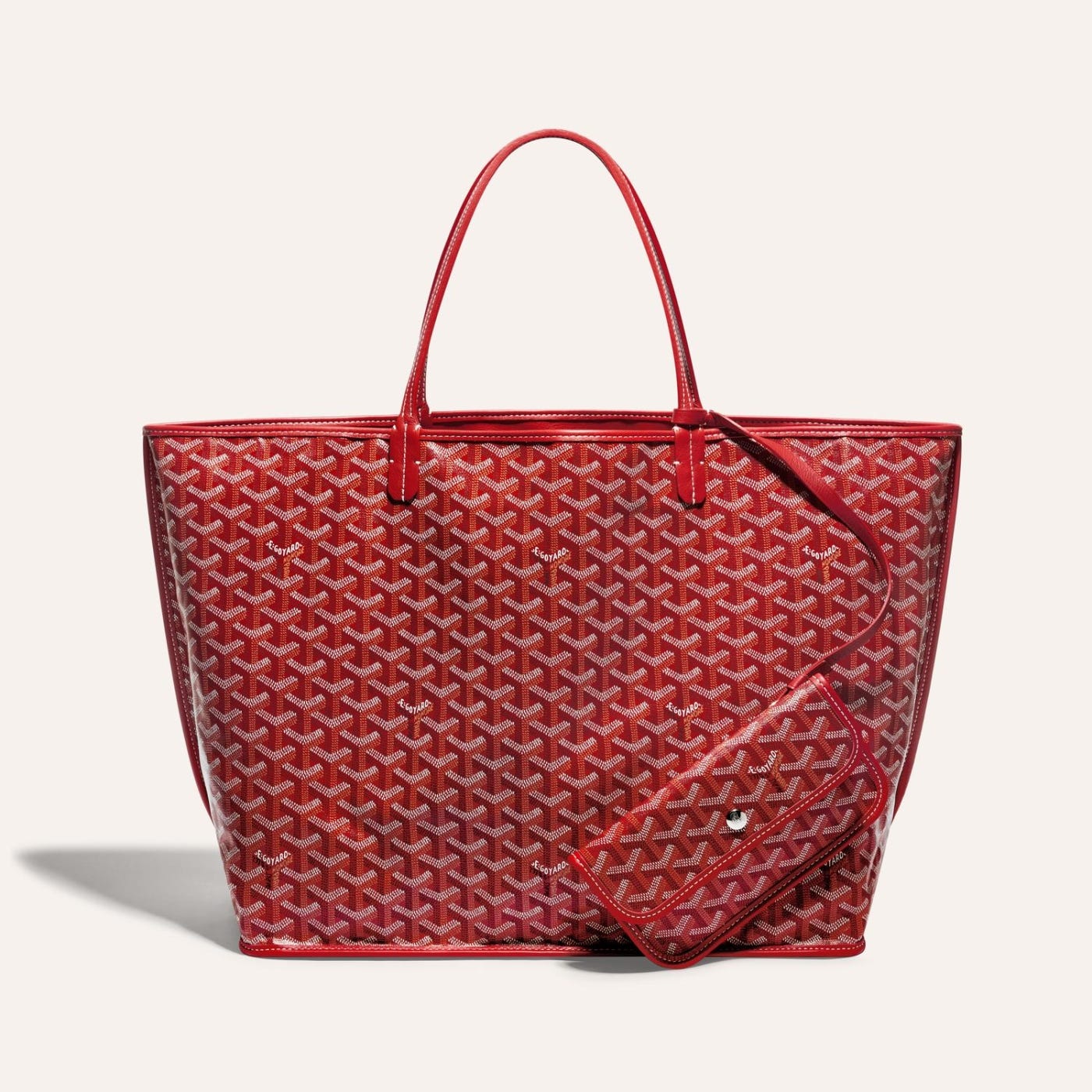Goyard Anjou GM Tote Red - Image 2
